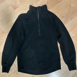 Lululemon scuba oversize 1/2 zip sweater
